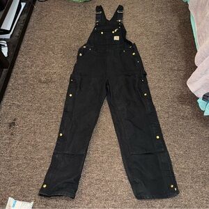 Carhartt Distressed Loose Overalls